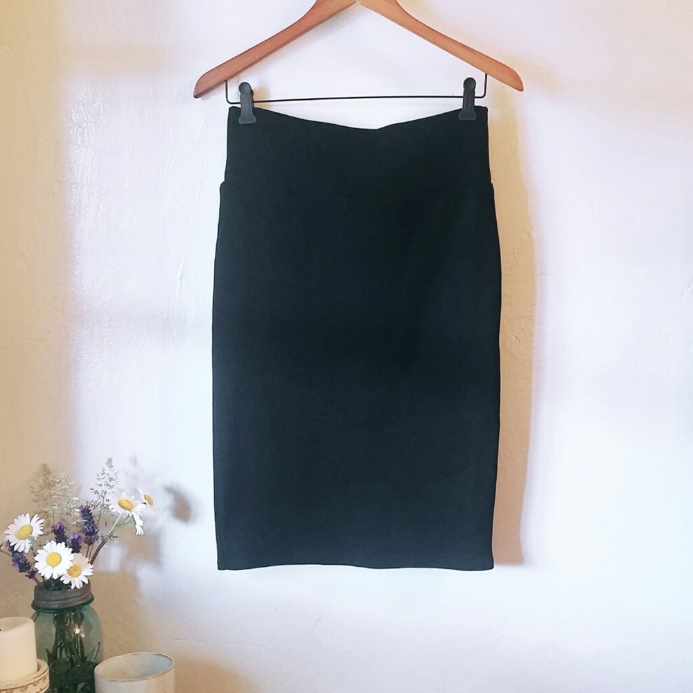 Lularoe Black Cassie Pencil Skirt